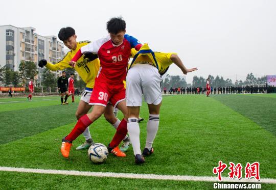 郑州九中与深圳翠园中学的比赛瞬间　翟李强　摄