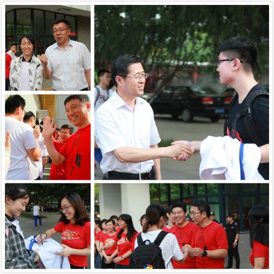 附中校本部师生情